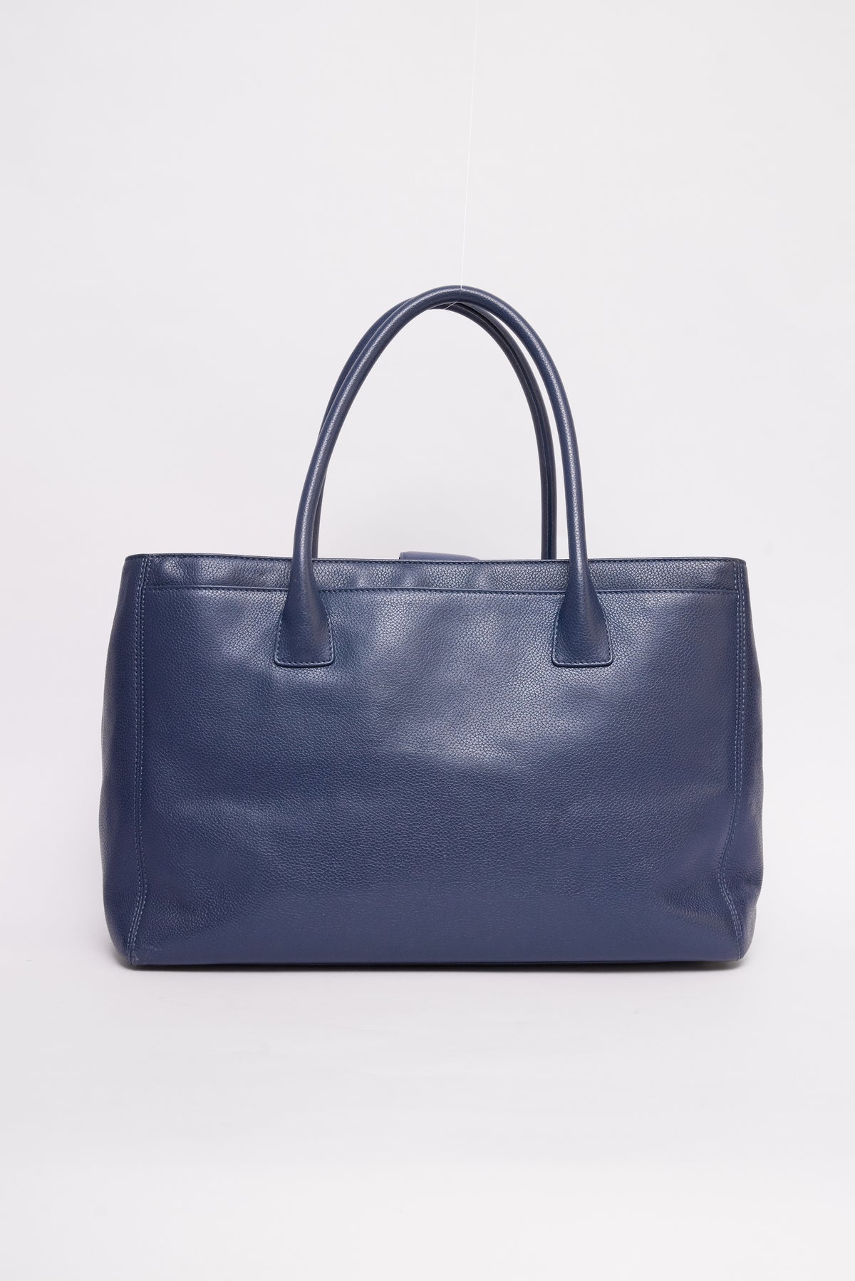 CHANEL BLUE EXECUTIVE MEDIUM CERF TOTE