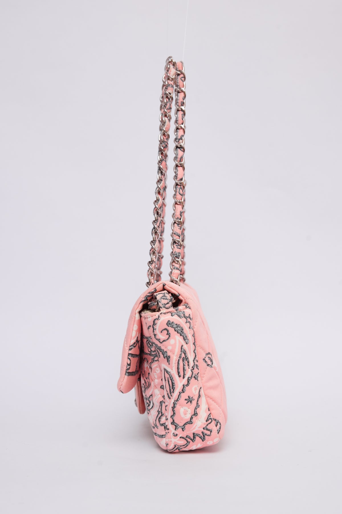 CHANEL PINK BANDANA FLAP