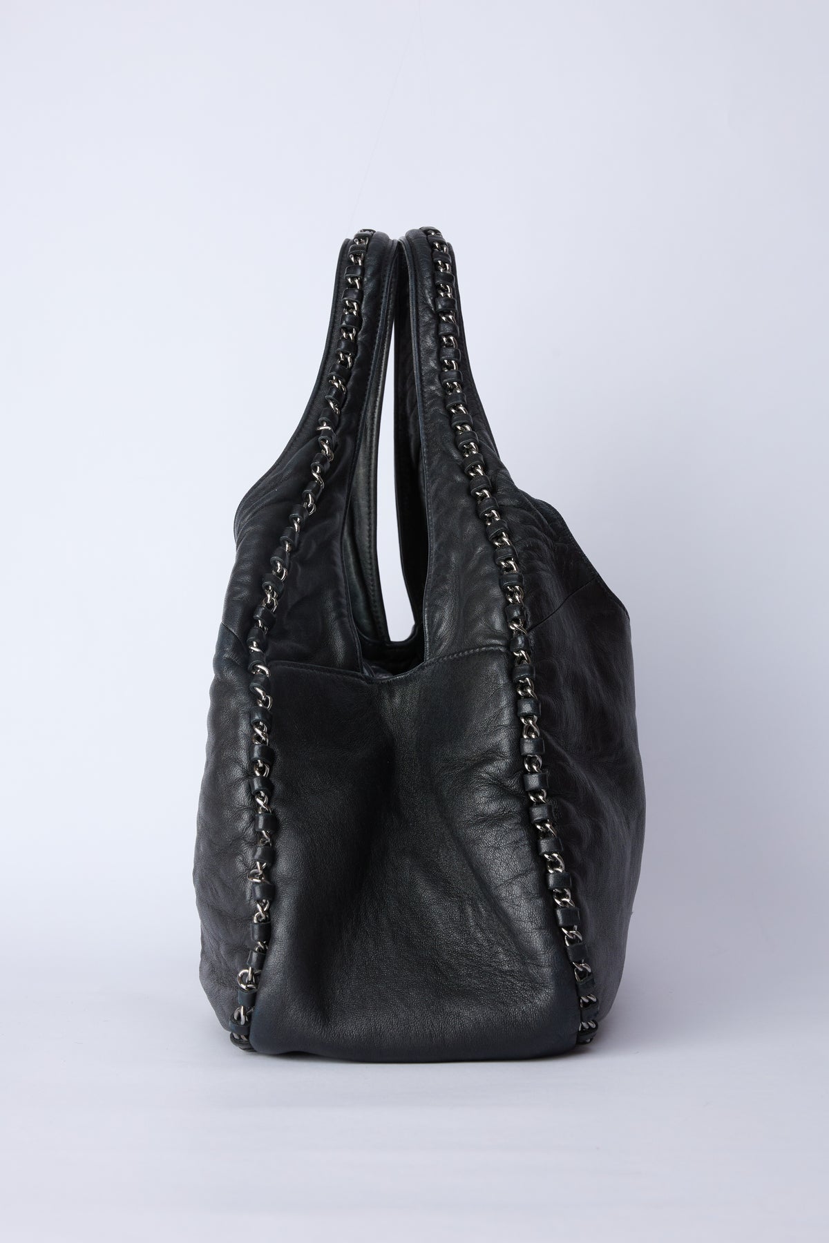 CHANEL BLACK HOBO