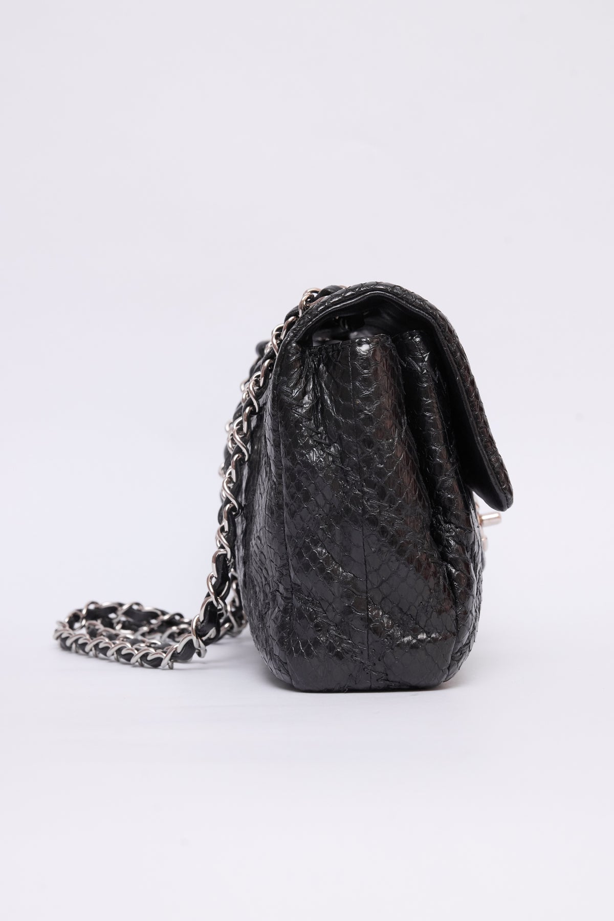 CHANEL PYTHON ULTIMATE STITCH FLAP
