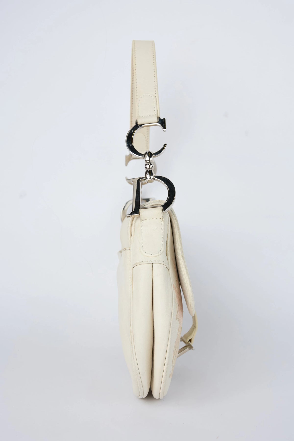 RARE DIOR ROMANTIC FLOWERS SADDLE