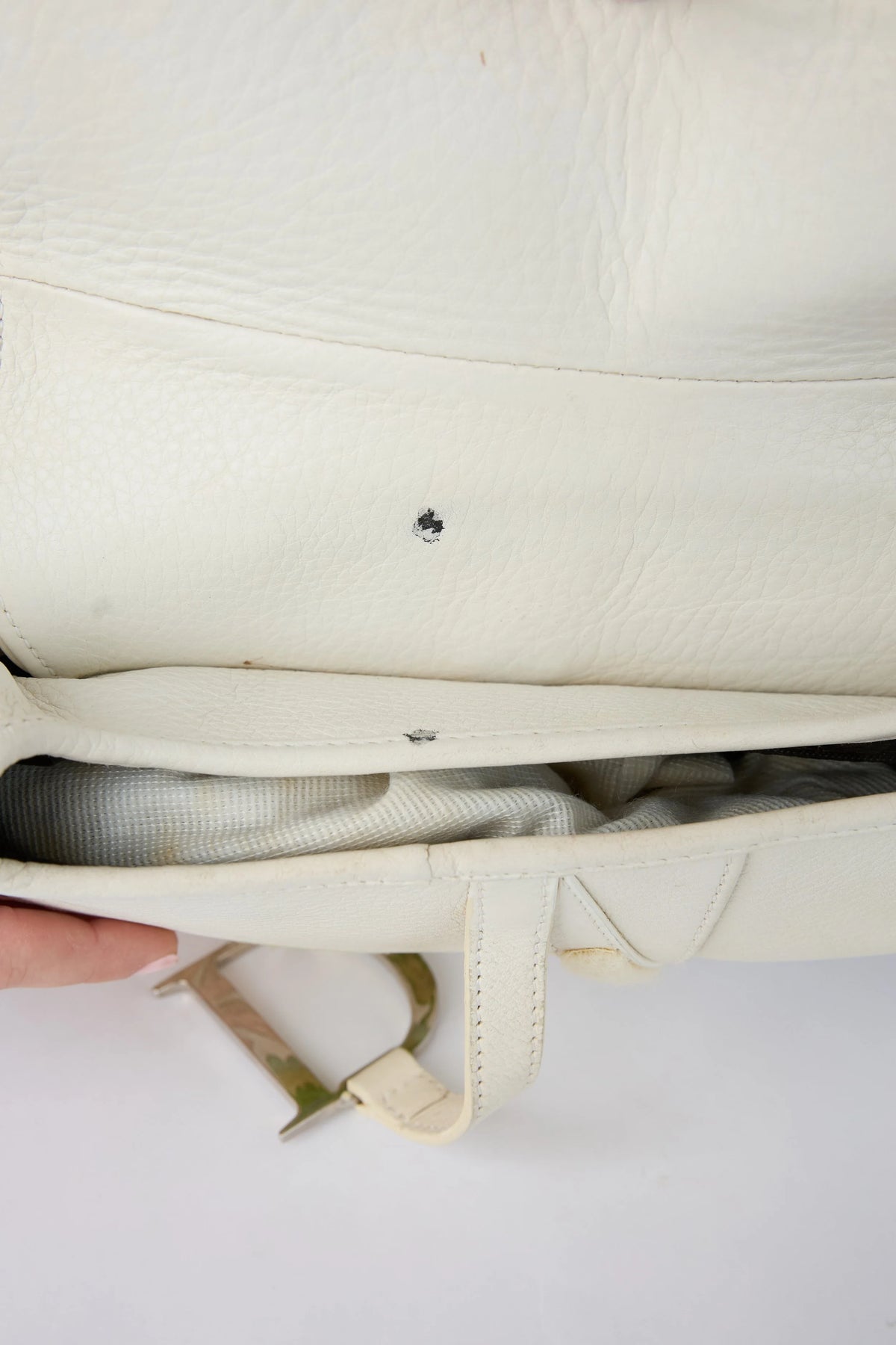 RARE DIOR ROMANTIC FLOWERS SADDLE