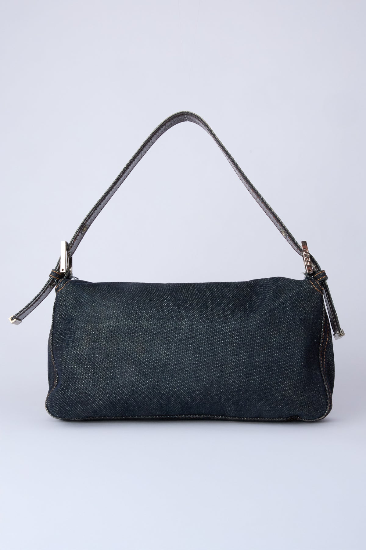 FENDI DENIM BAGUETTE
