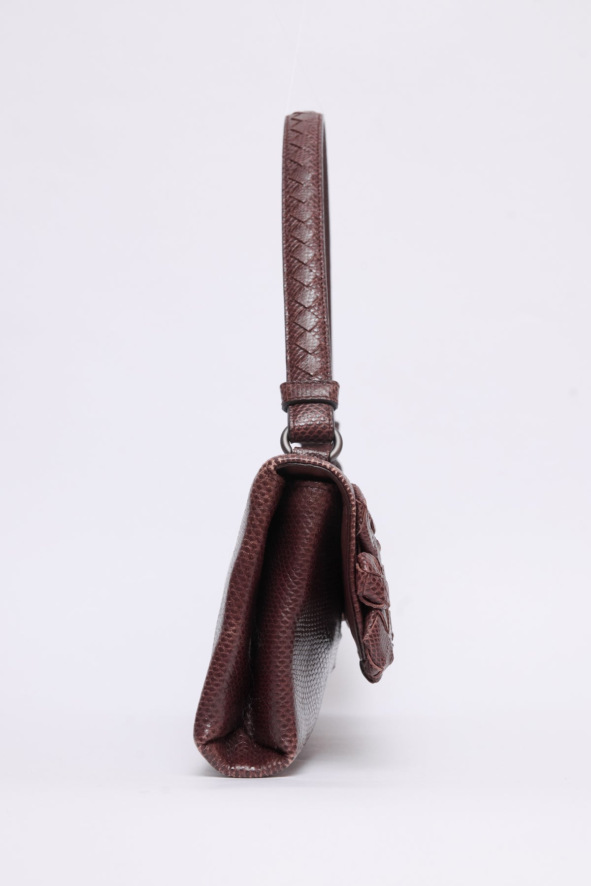 BOTTEGA BROWN FLORAL BAG
