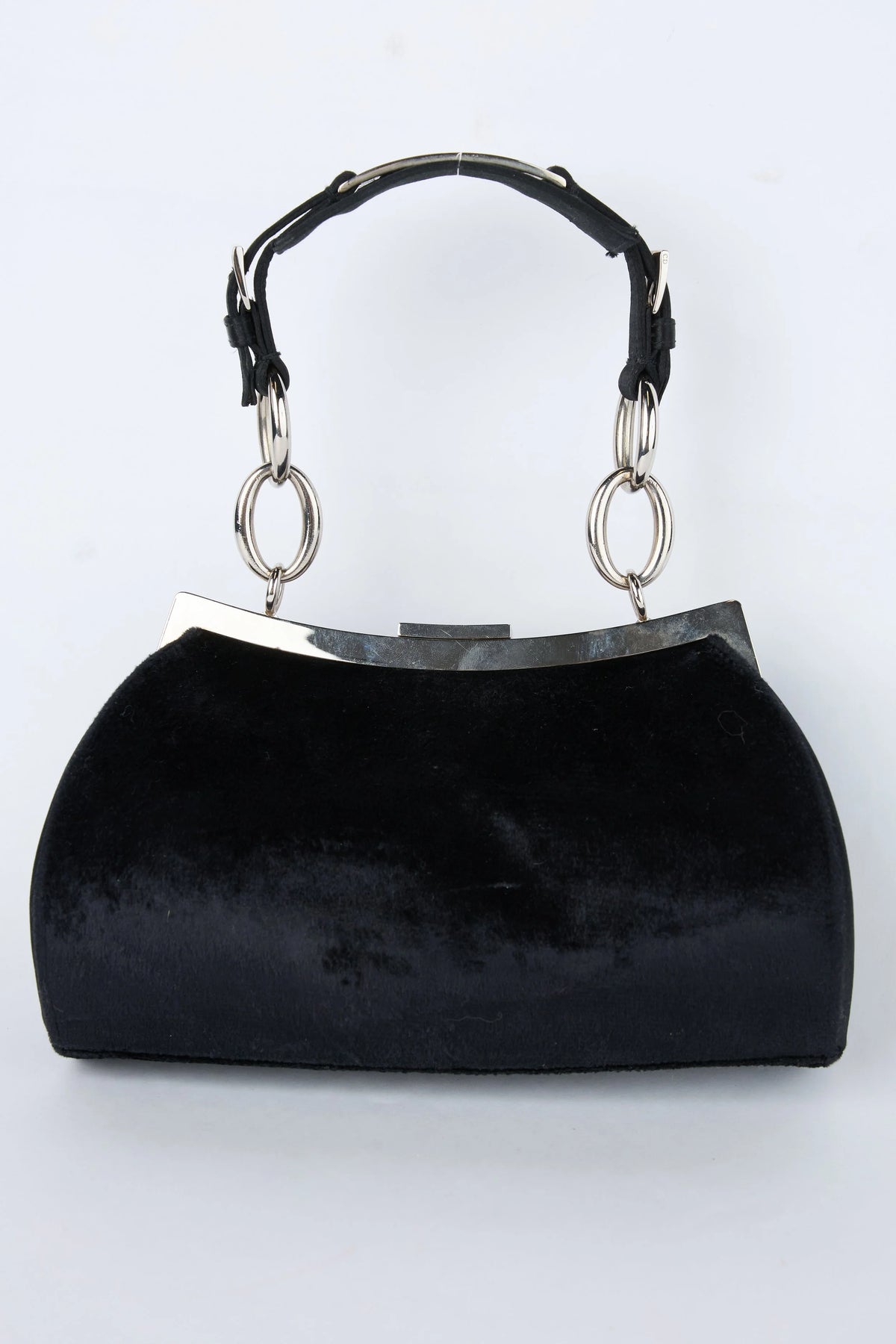 LIMITED EDITION DIOR BLACK VELVET DIVA BAG