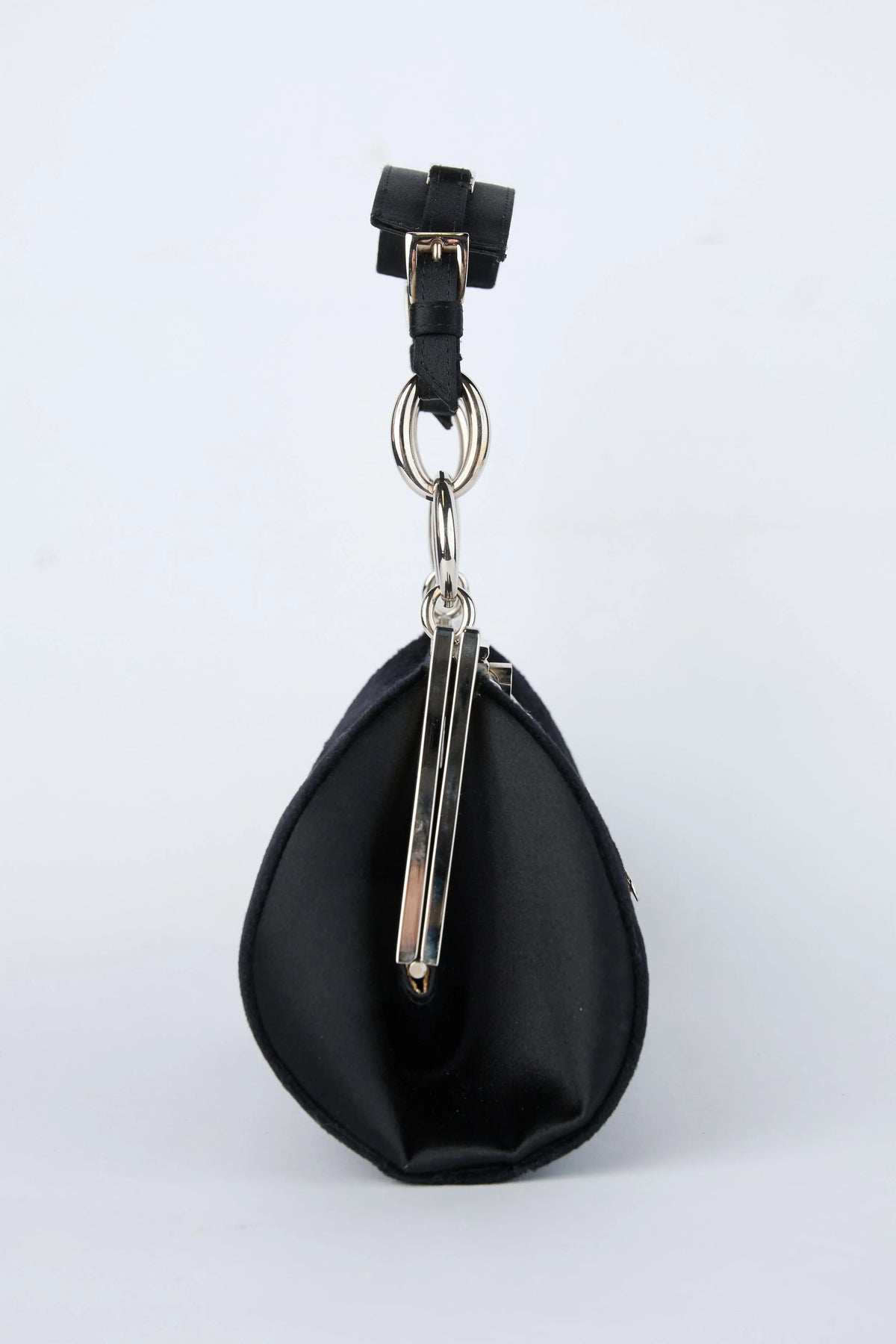 LIMITED EDITION DIOR BLACK VELVET DIVA BAG