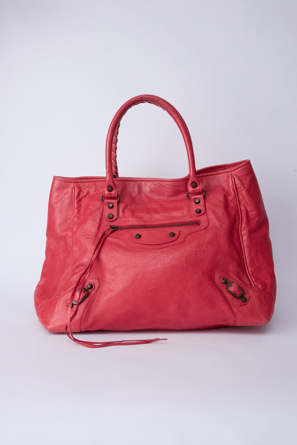 BALENCIAGA PINK SUNDAY TOTE