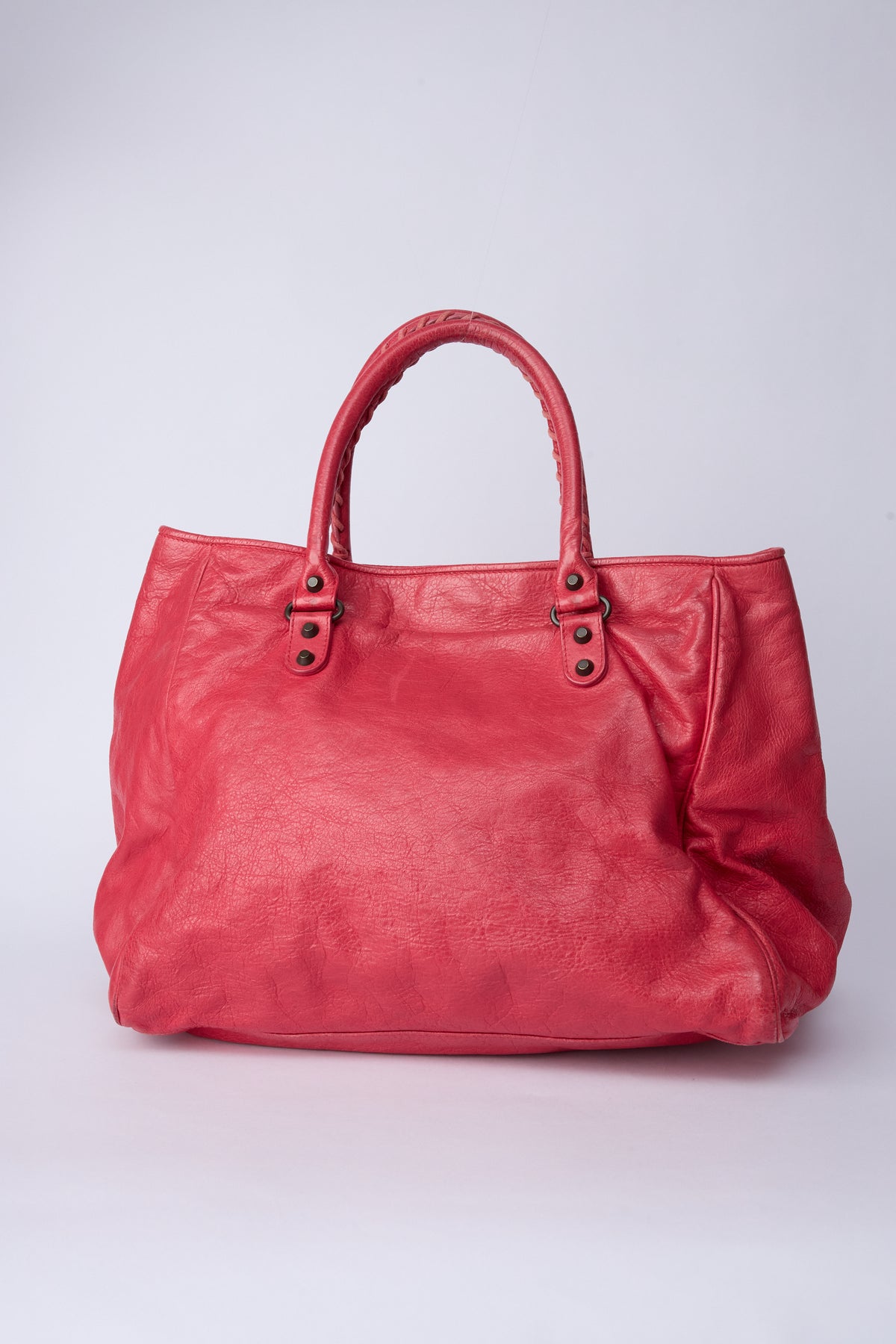 BALENCIAGA PINK SUNDAY TOTE