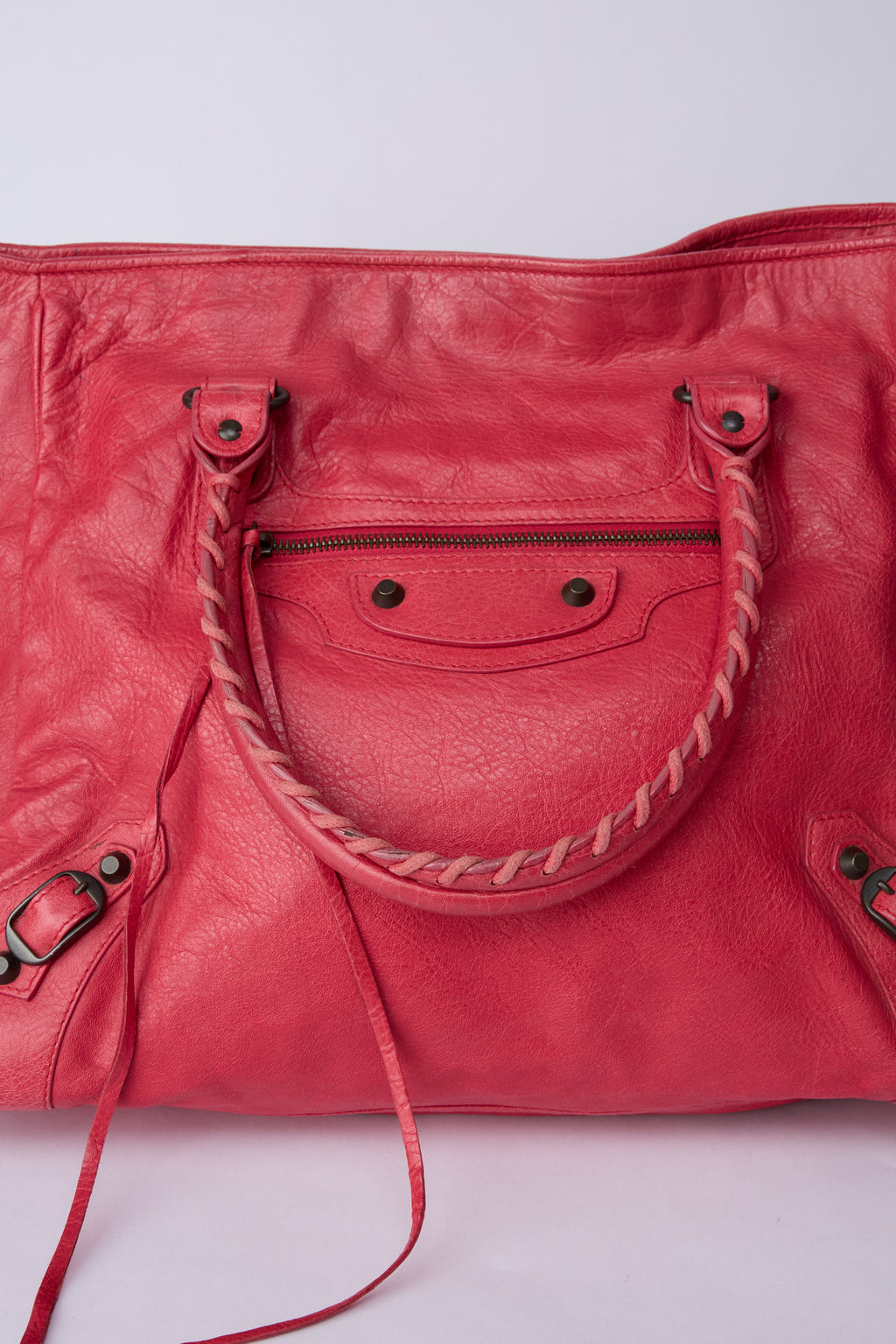 BALENCIAGA PINK SUNDAY TOTE