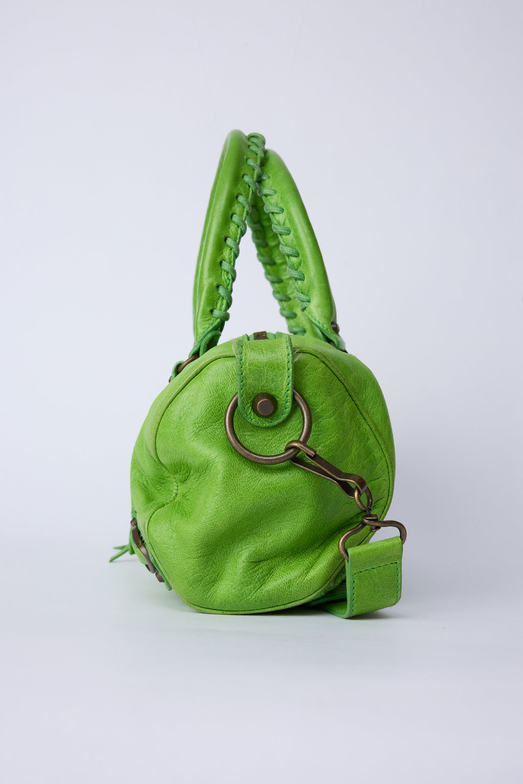 BALENCIAGA APPLE GREEN MINI TWIGGY