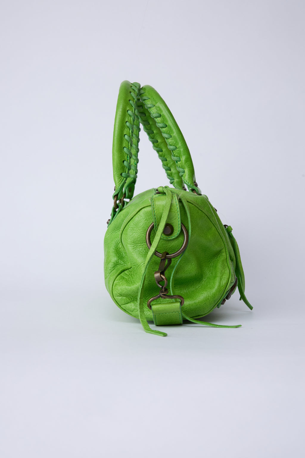 BALENCIAGA APPLE GREEN MINI TWIGGY