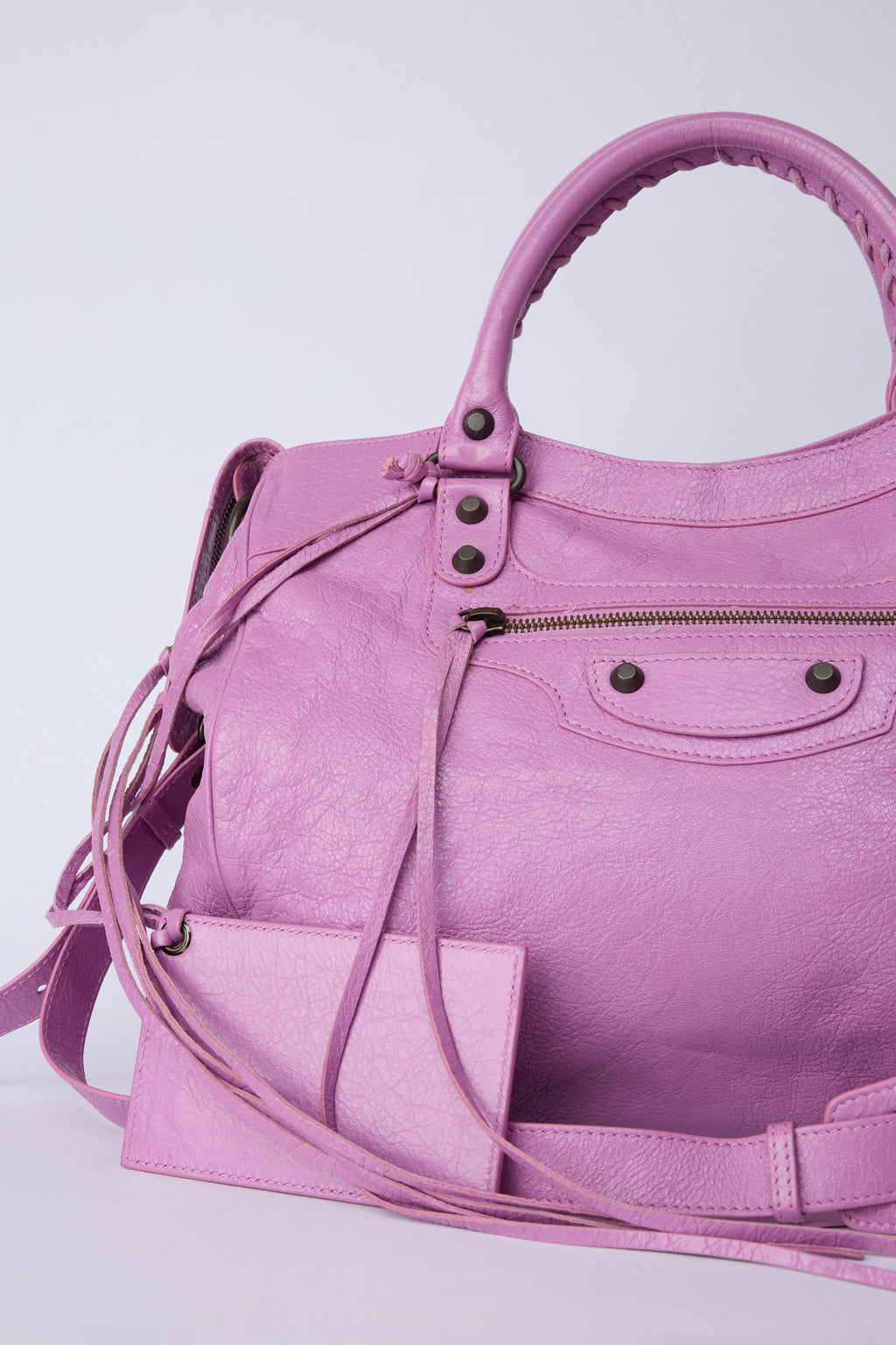 BALENCIAGA PURPLE VELO BAG