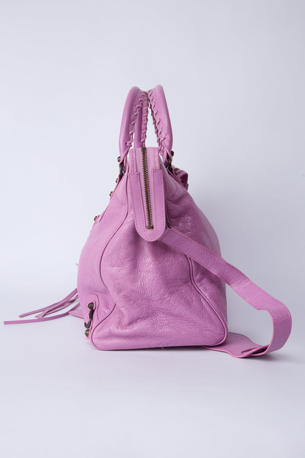 BALENCIAGA PURPLE VELO BAG