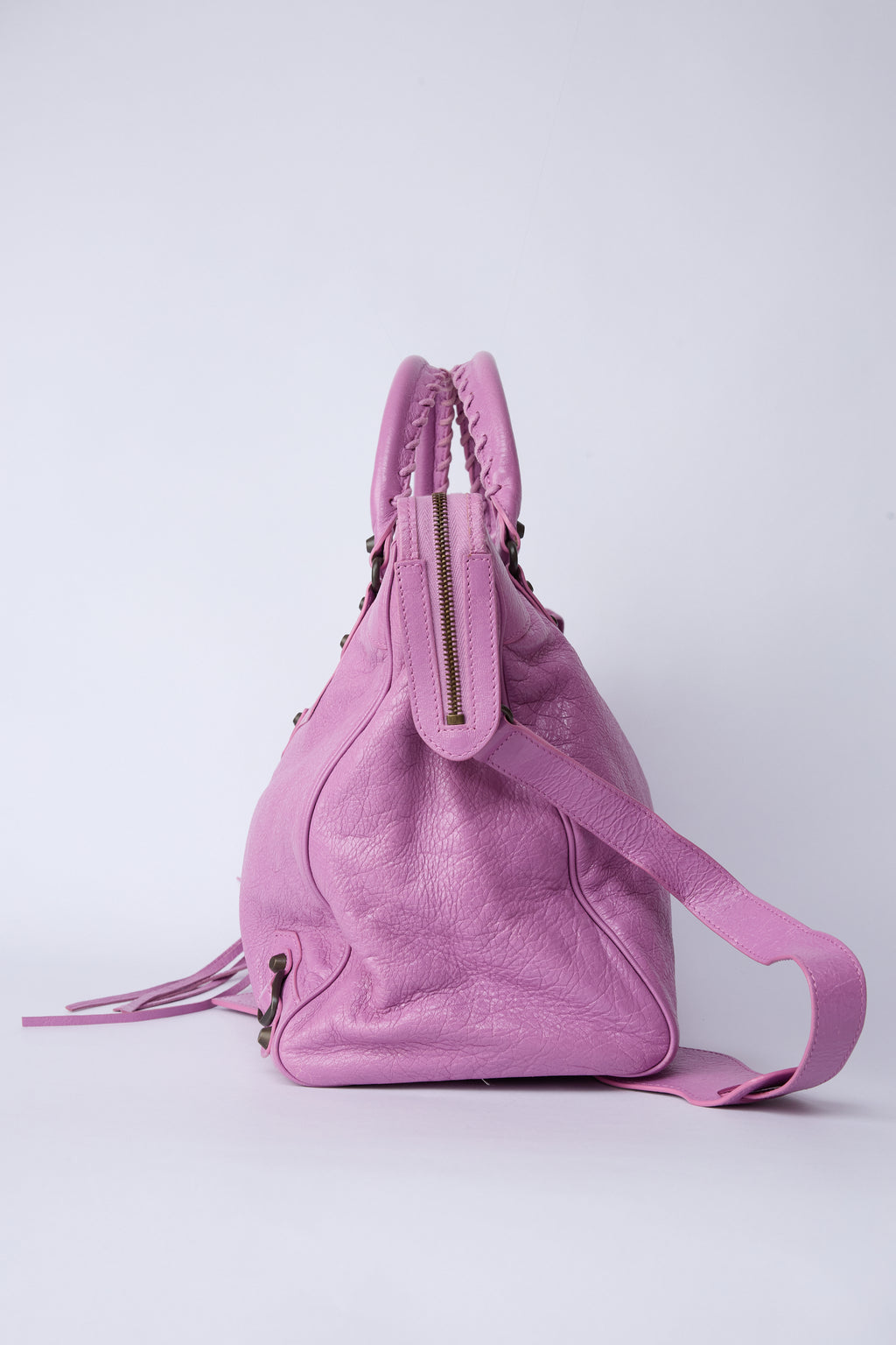 BALENCIAGA PURPLE VELO BAG