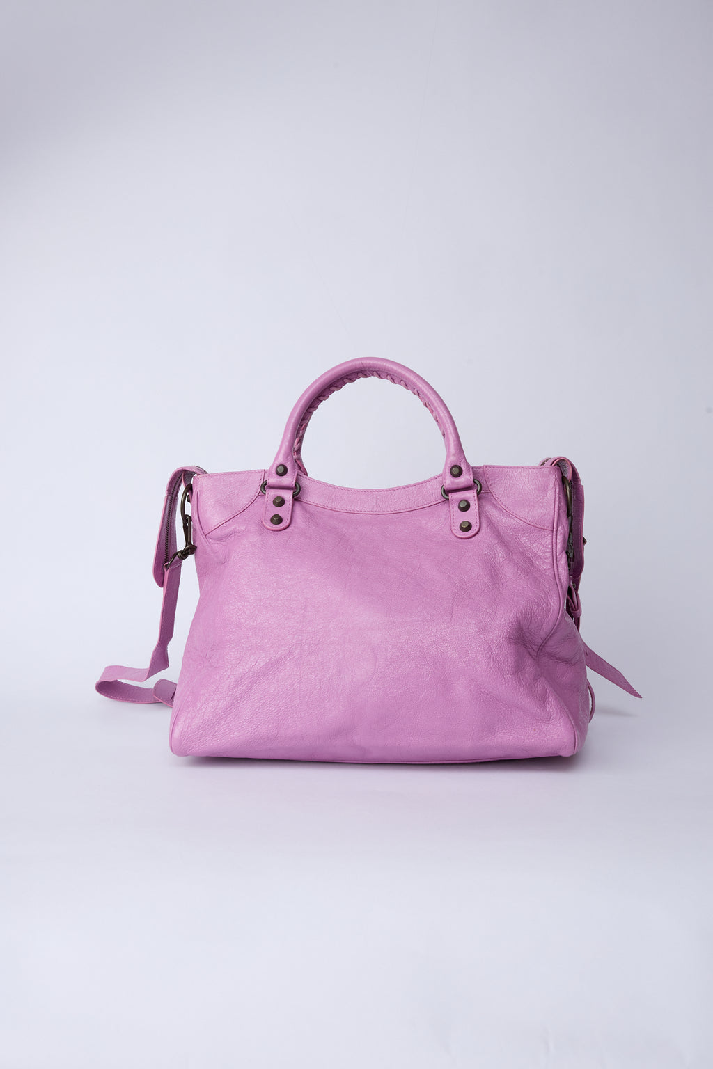 BALENCIAGA PURPLE VELO BAG