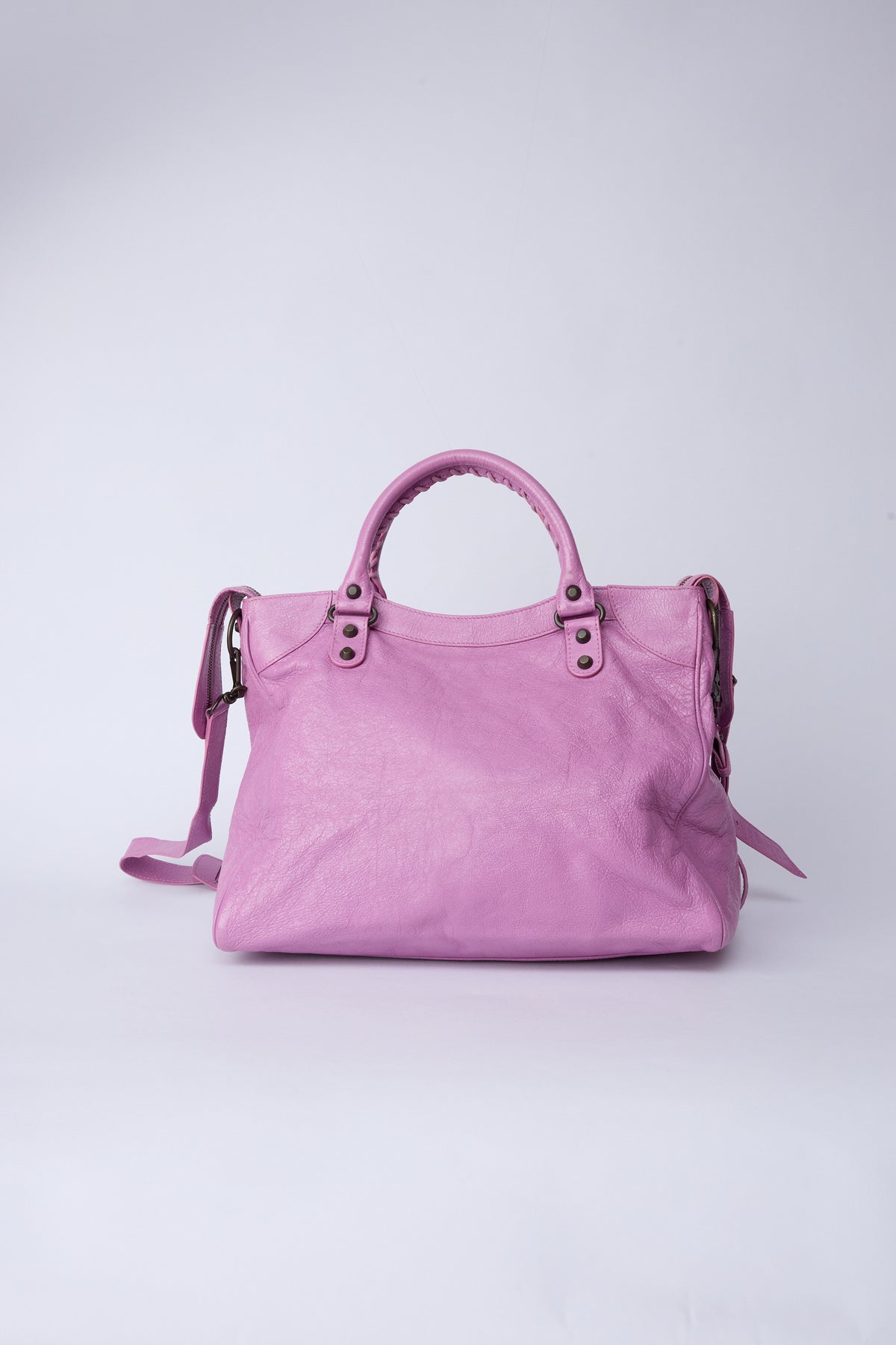 BALENCIAGA PURPLE VELO BAG