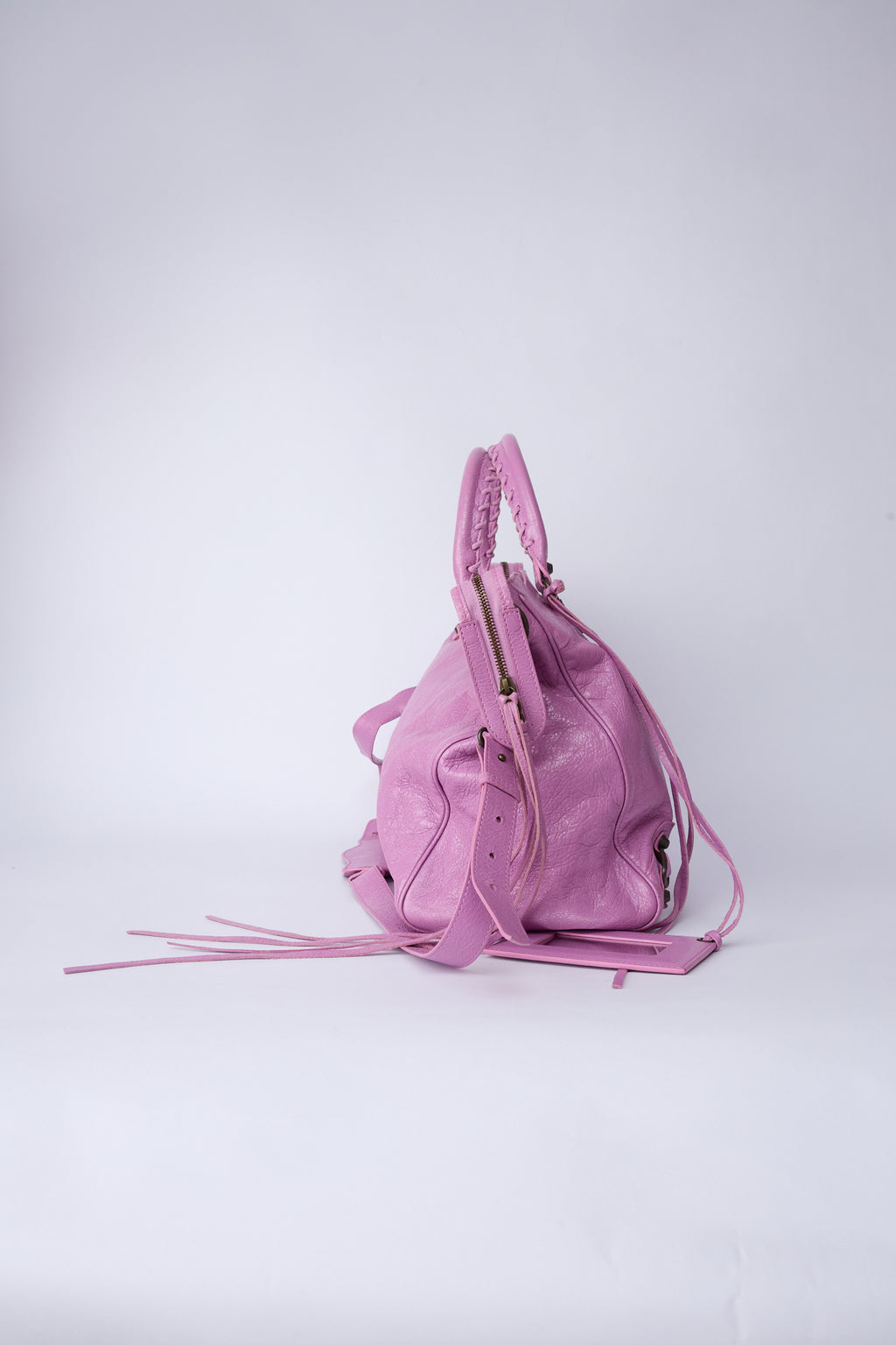 BALENCIAGA PURPLE VELO BAG