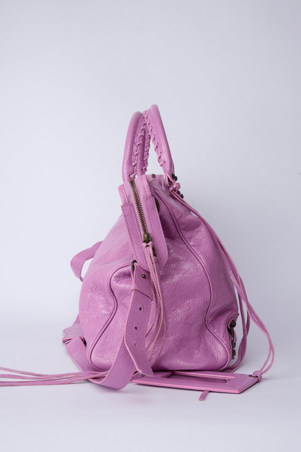 BALENCIAGA PURPLE VELO BAG
