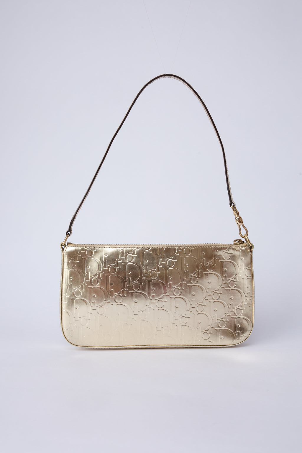 DIOR METALLIC TROTTER POCHETTE
