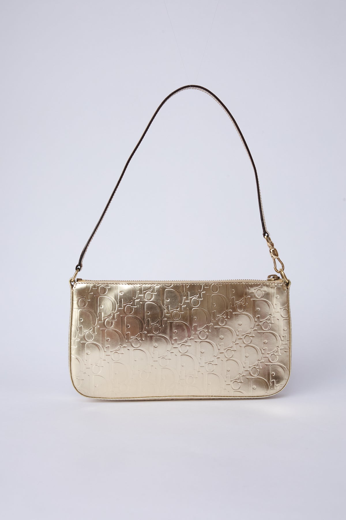 DIOR METALLIC TROTTER POCHETTE