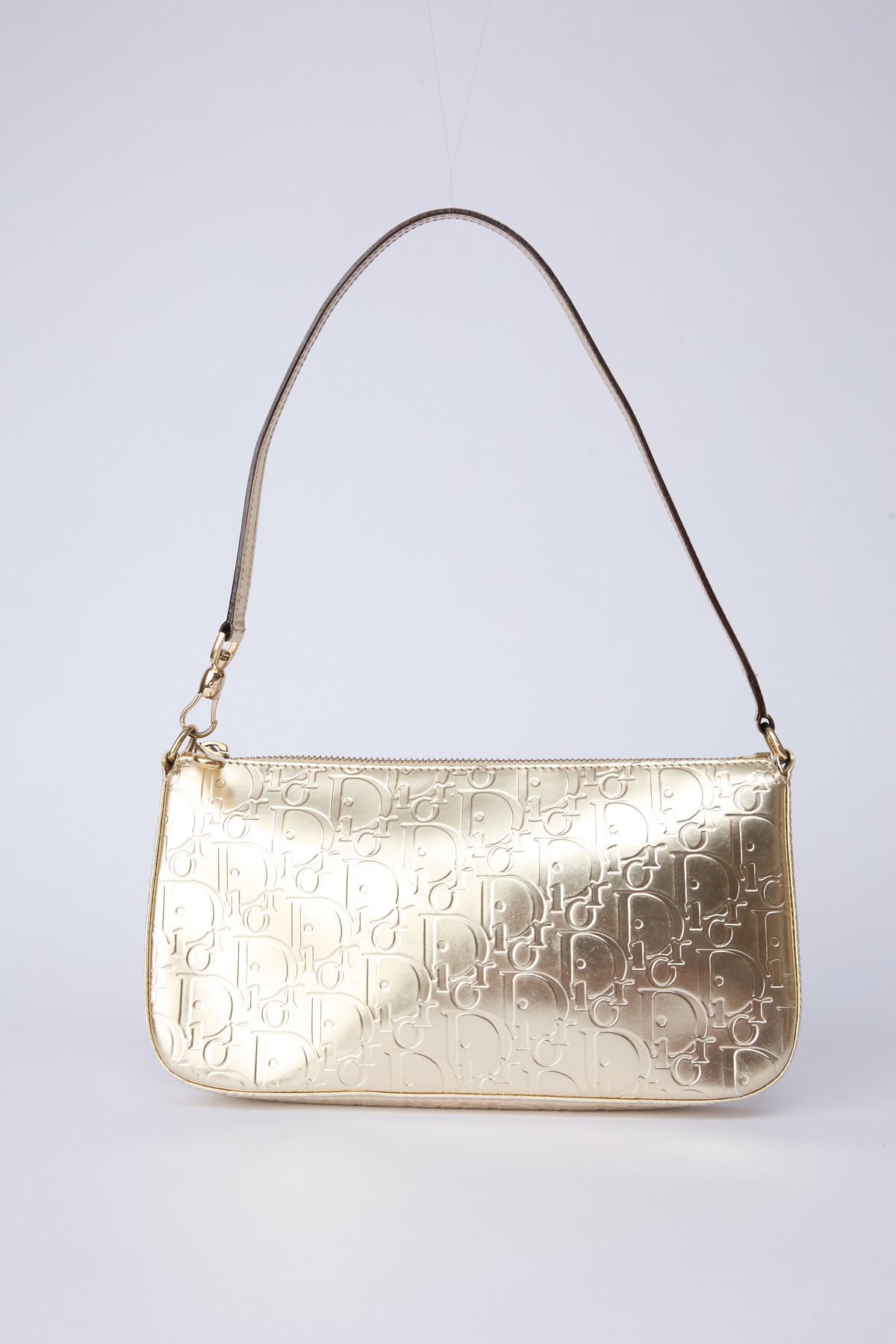 DIOR METALLIC TROTTER POCHETTE