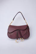 DIOR PURPLE DOUBLE SADDLE