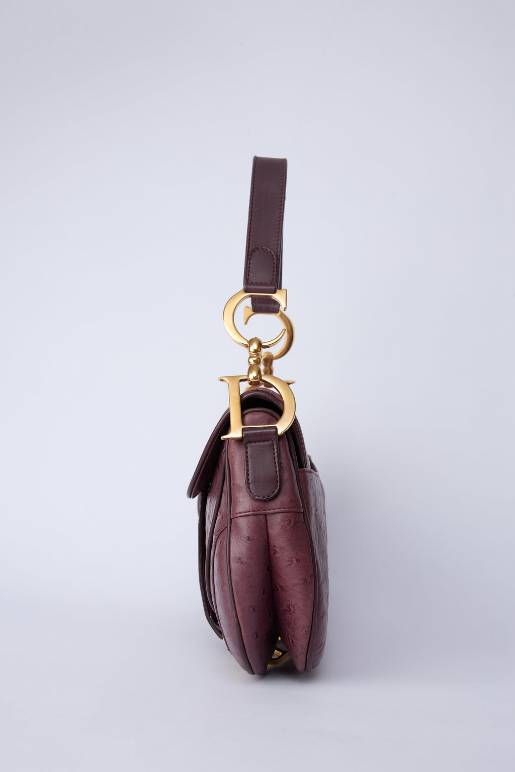 DIOR PURPLE DOUBLE SADDLE