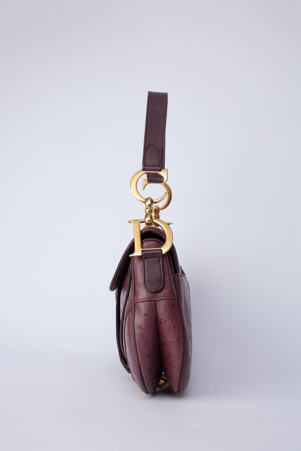 DIOR PURPLE DOUBLE SADDLE