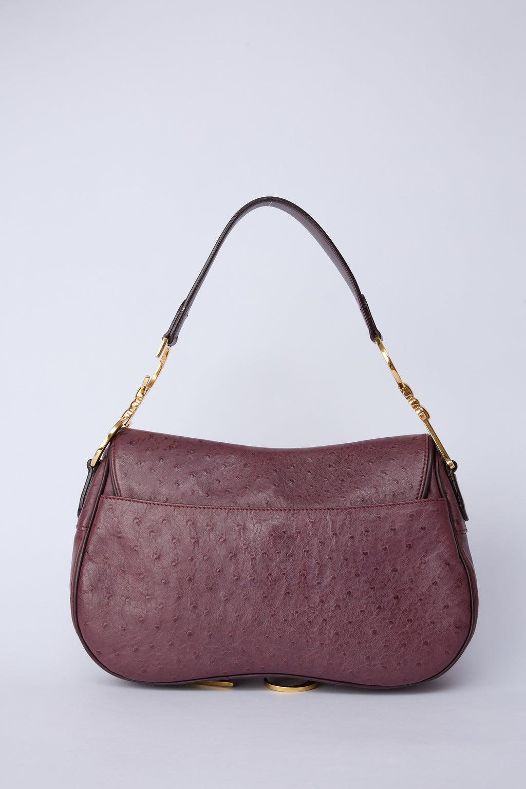 DIOR PURPLE DOUBLE SADDLE