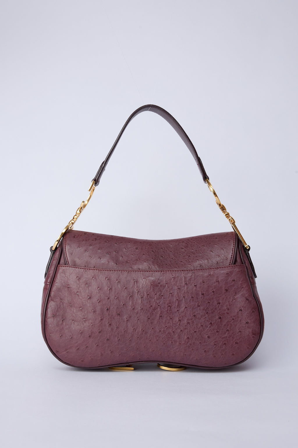 DIOR PURPLE DOUBLE SADDLE