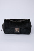 CHANEL NYLON & PONY HAIR SPORT FLAP