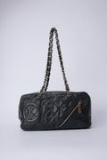 CHANEL CAMBON LIGNE BLACK CHAIN BOWLER