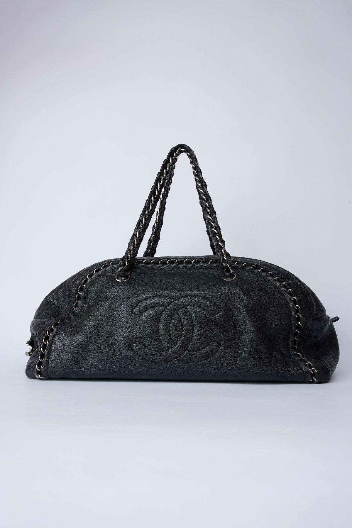 CHANEL BLACK BOWLER