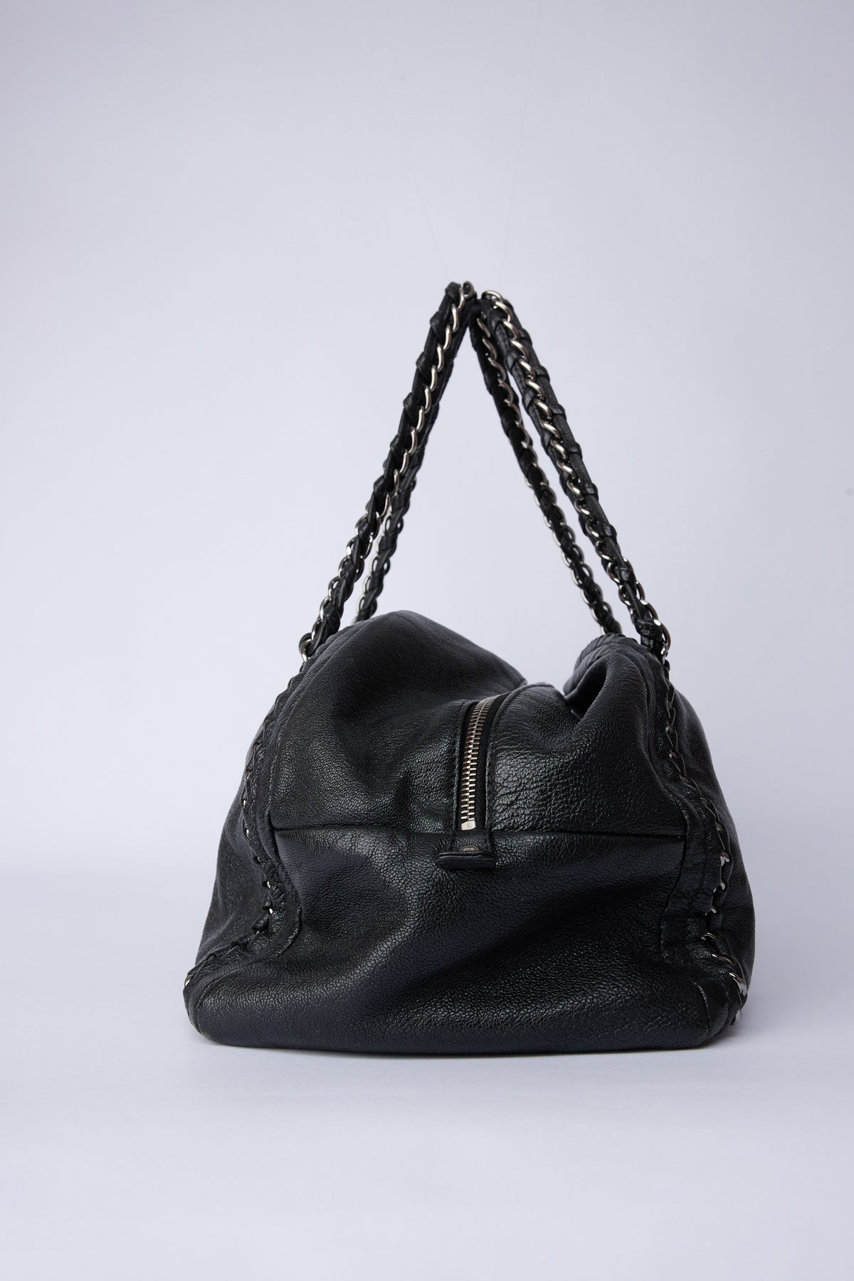 CHANEL BLACK BOWLER