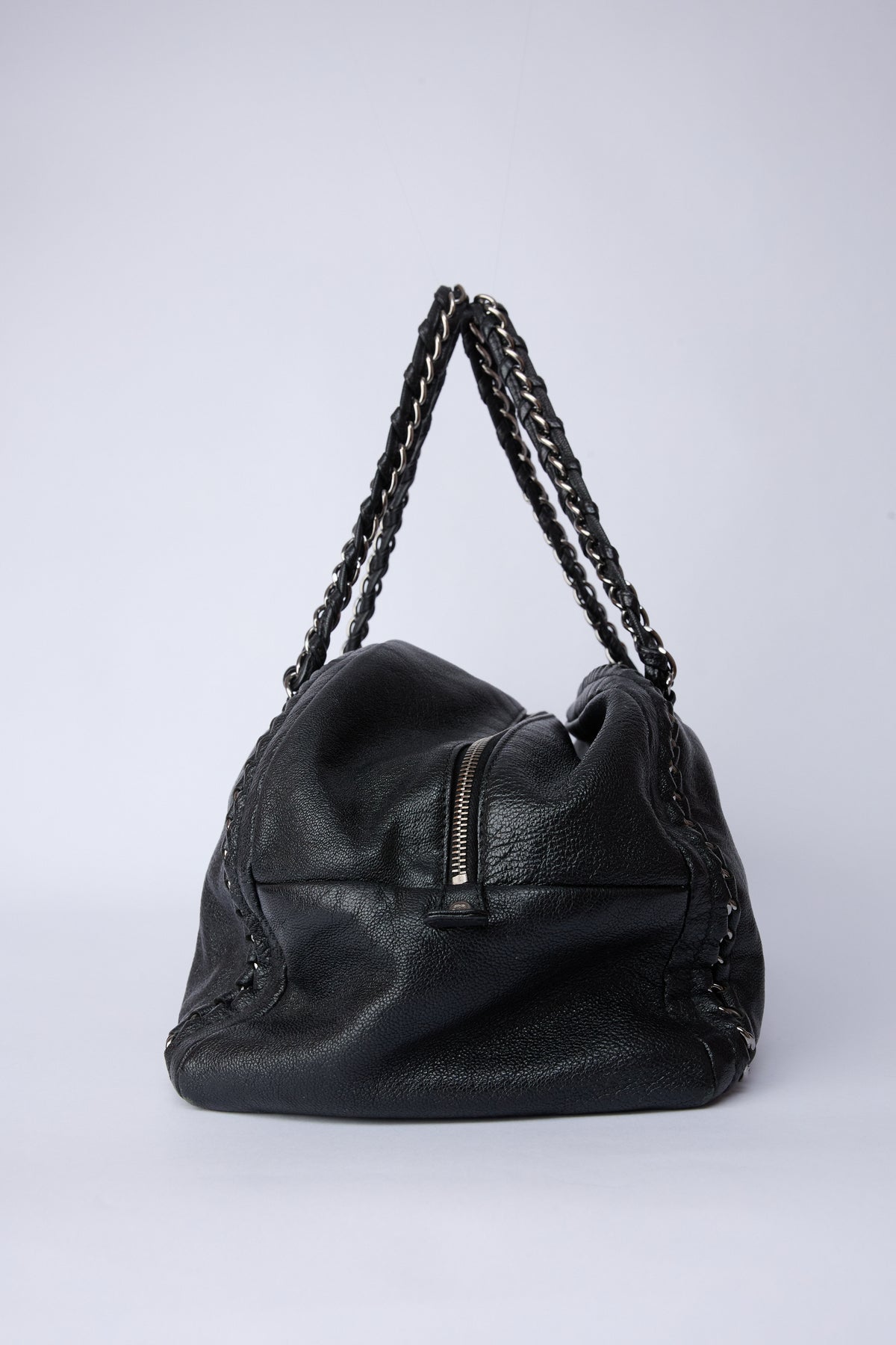 CHANEL BLACK BOWLER
