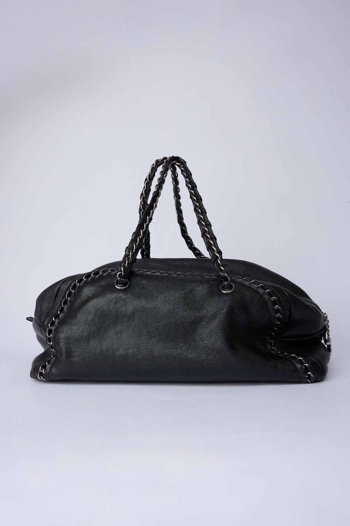 CHANEL BLACK BOWLER