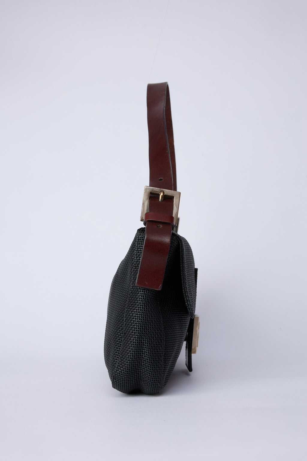 FENDI MESH & MOTHER OF PEARL BAGUETTE