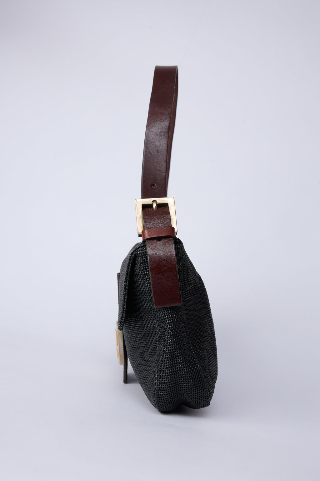FENDI MESH & MOTHER OF PEARL BAGUETTE