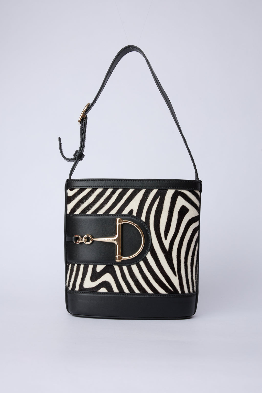 GUCCI ANIMAL-PRINT BUCKET BAG