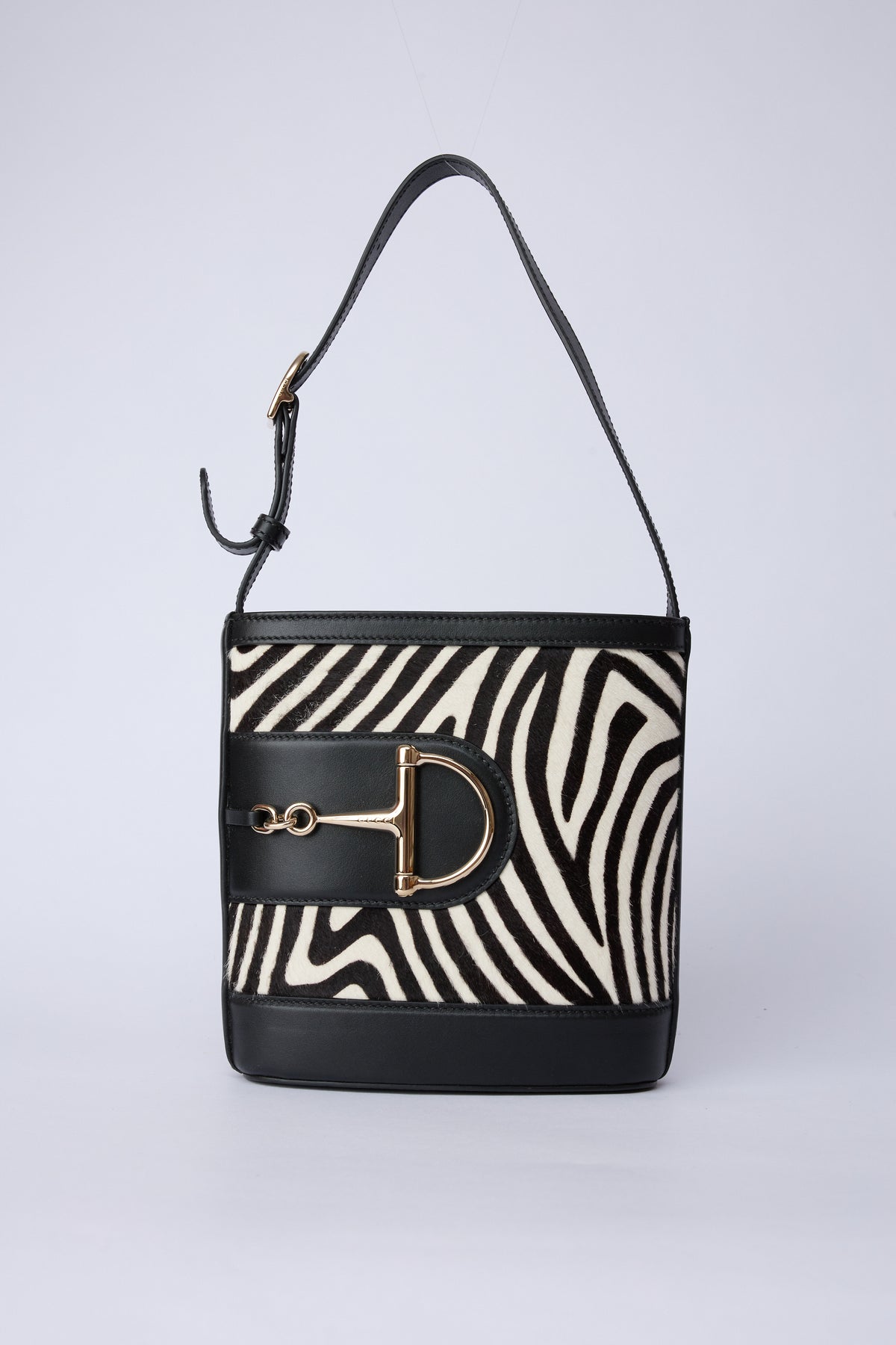 GUCCI ANIMAL-PRINT BUCKET BAG