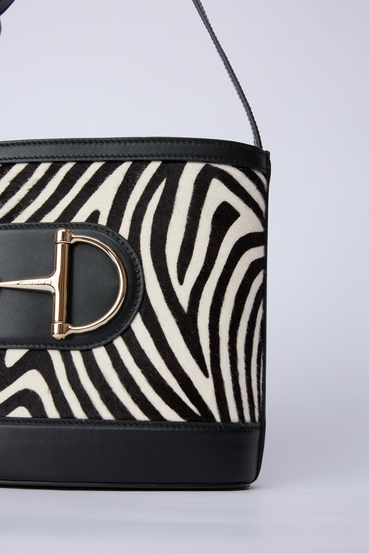 GUCCI ANIMAL-PRINT BUCKET BAG