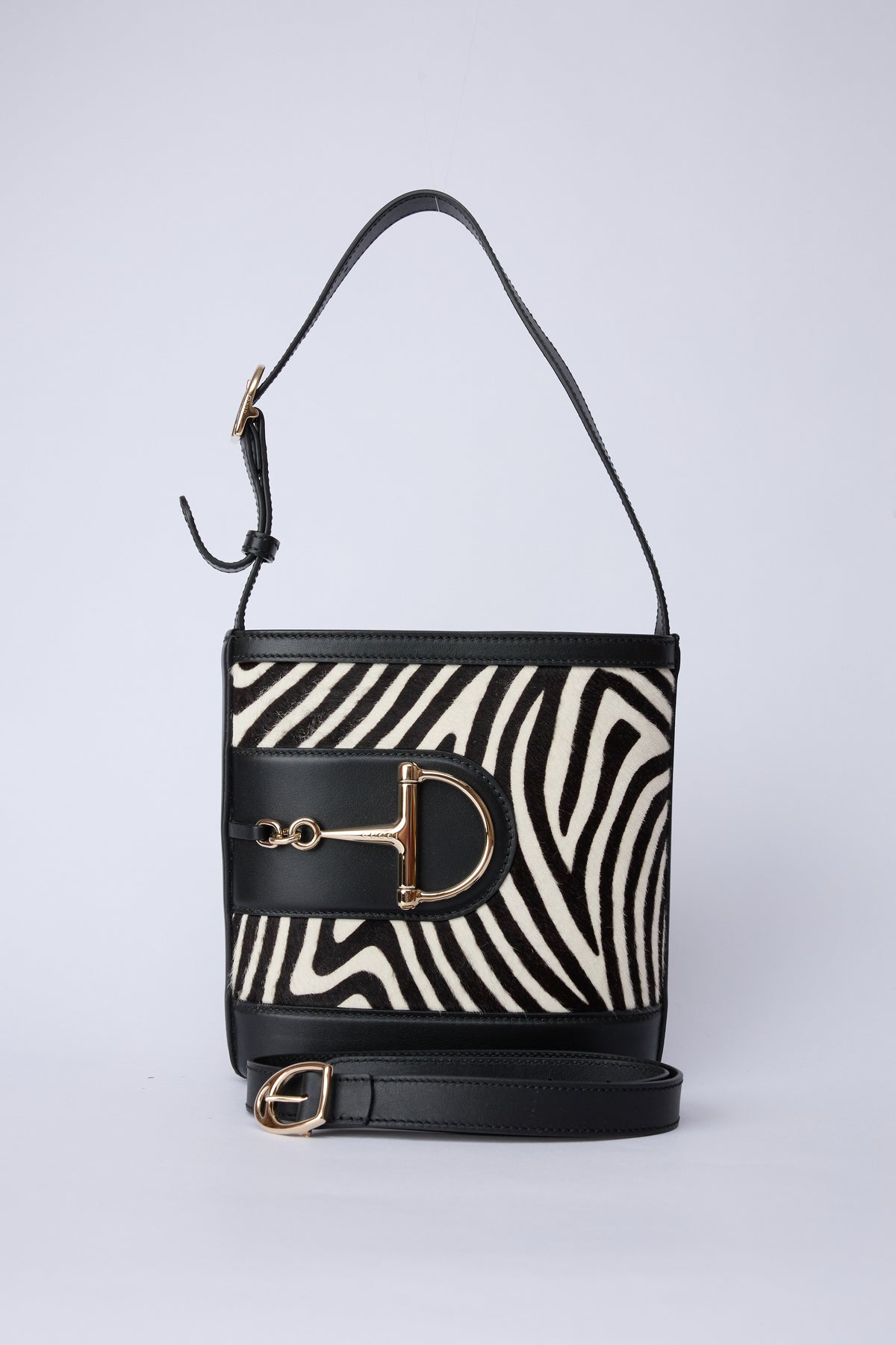 GUCCI ANIMAL-PRINT BUCKET BAG