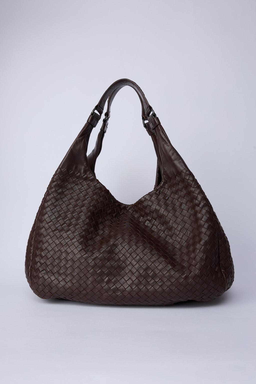 BOTTEGA VENETA BROWN LARGE TOTE