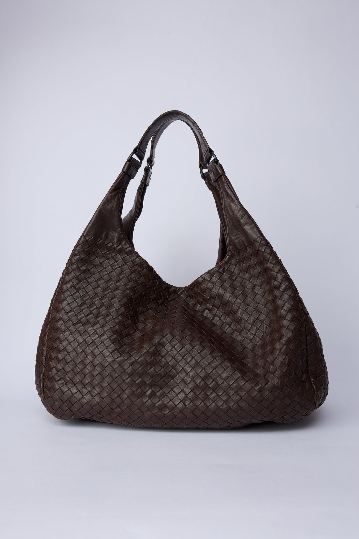 BOTTEGA VENETA BROWN LARGE TOTE