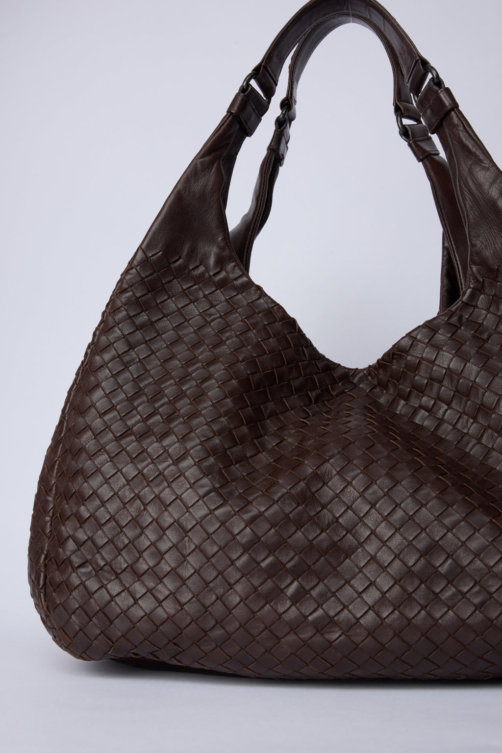 BOTTEGA VENETA BROWN LARGE TOTE