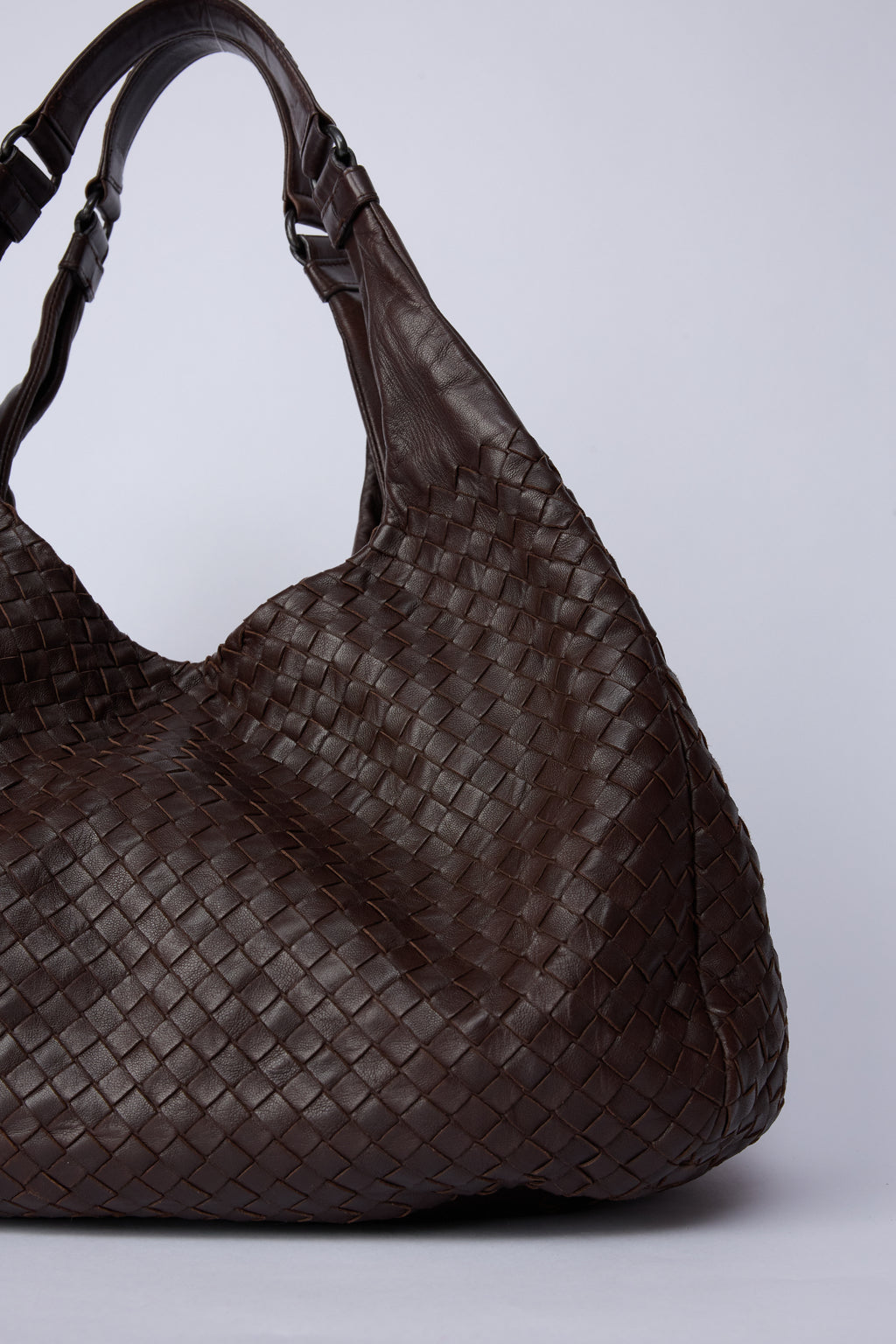BOTTEGA VENETA BROWN LARGE TOTE