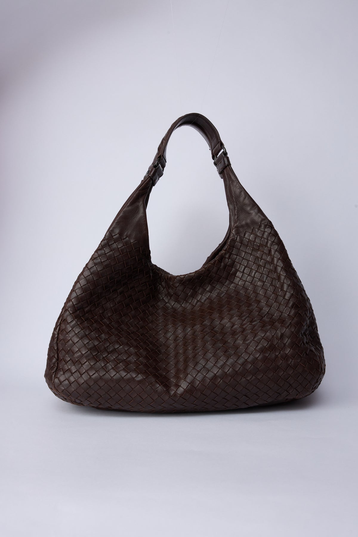 BOTTEGA VENETA BROWN LARGE TOTE