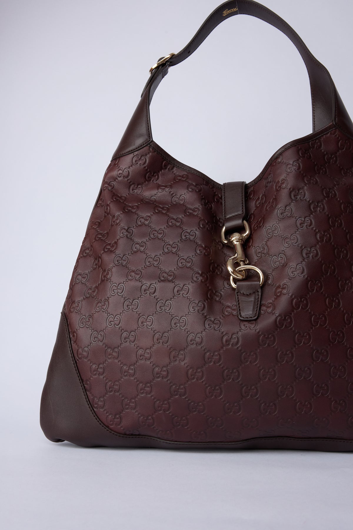 GUCCI LARGE BROWN JACKIE