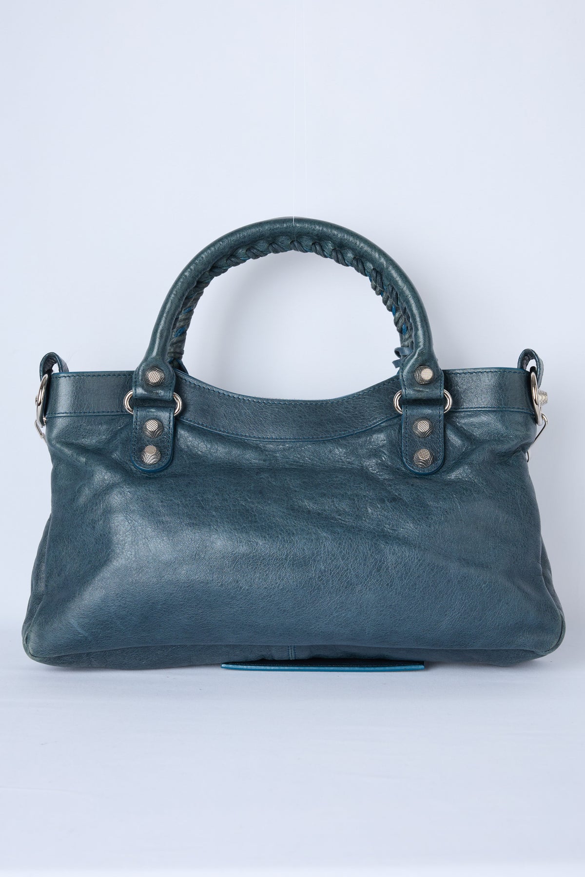 BALENCIAGA TEAL FIRST BAG