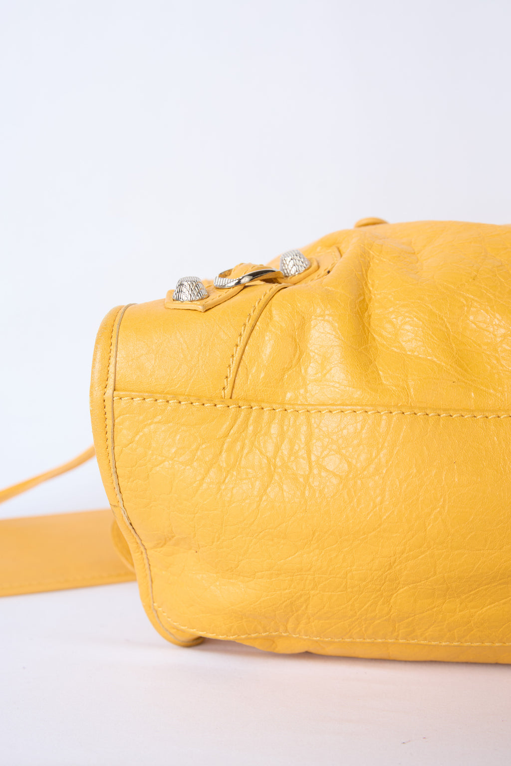 BALENCIAGA YELLOW MEDIUM BAG